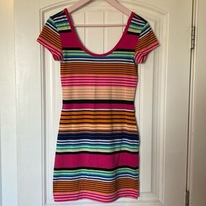 Striped Jersey Dress